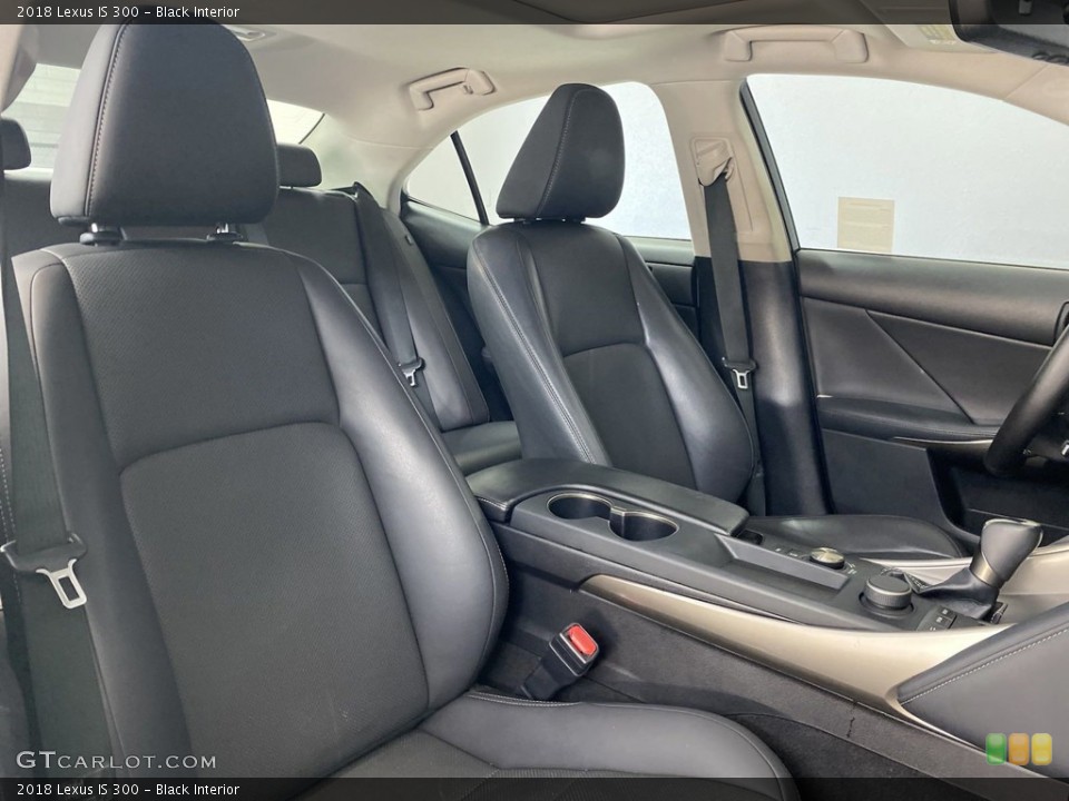 Black 2018 Lexus IS Interiors