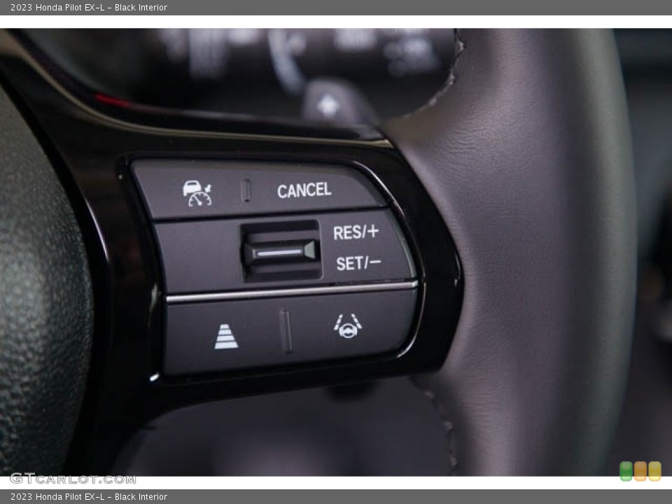 Black Interior Steering Wheel for the 2023 Honda Pilot EX-L #146239428