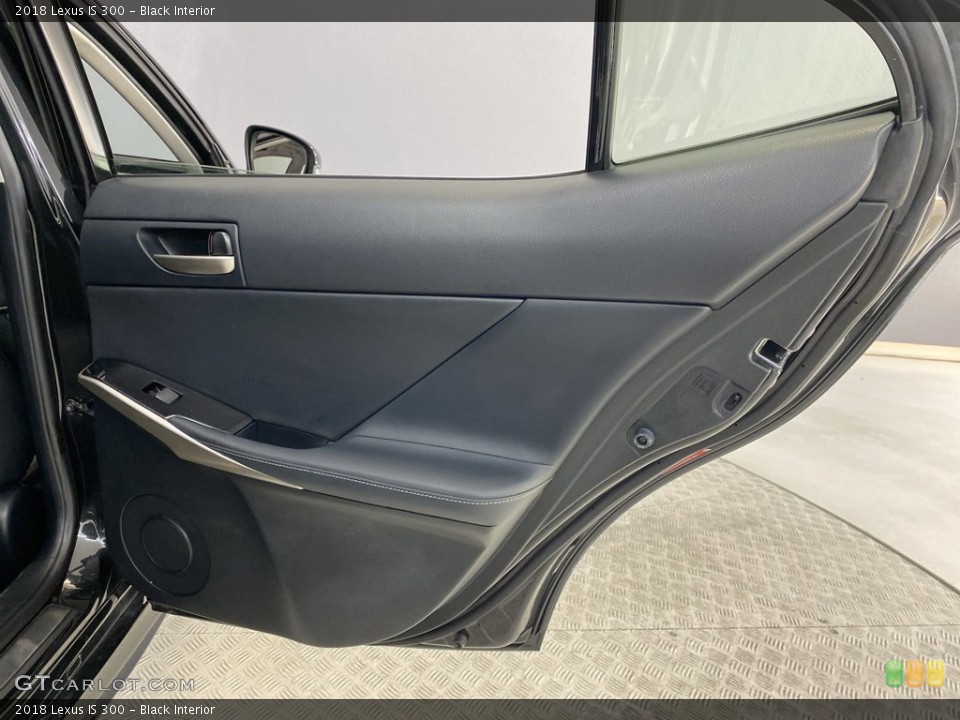 Black Interior Door Panel for the 2018 Lexus IS 300 #146239431