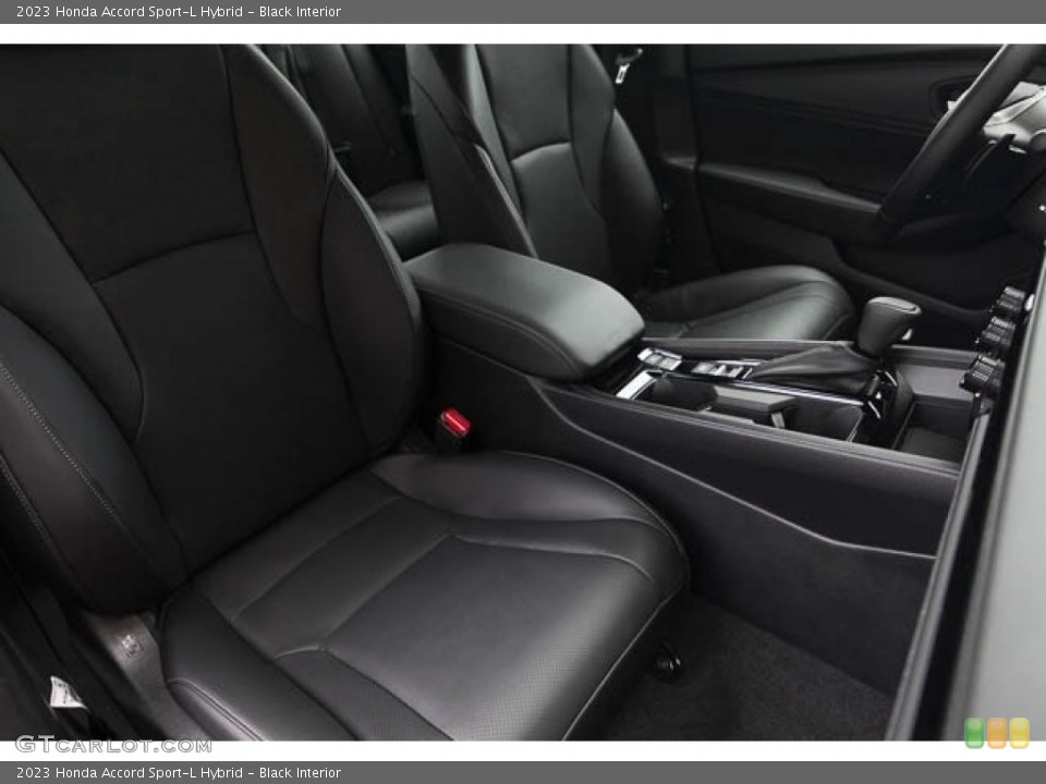 Black Interior Front Seat for the 2023 Honda Accord Sport-L Hybrid #146241567