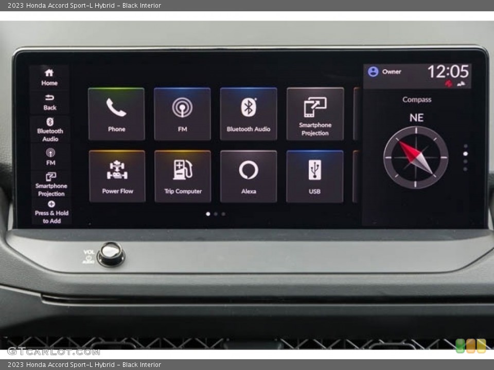Black Interior Controls for the 2023 Honda Accord Sport-L Hybrid #146241579