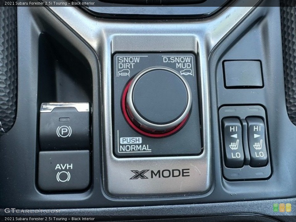 Black Interior Controls for the 2021 Subaru Forester 2.5i Touring #146241675