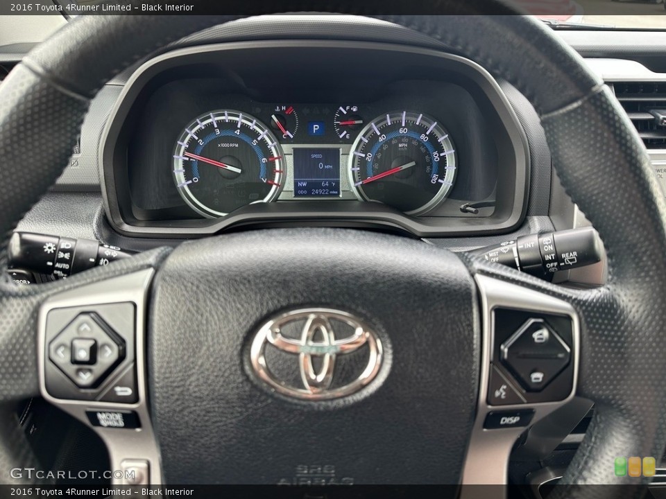 Black Interior Steering Wheel for the 2016 Toyota 4Runner Limited #146244093