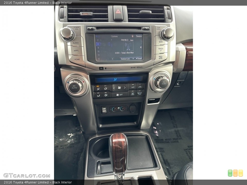 Black Interior Controls for the 2016 Toyota 4Runner Limited #146244105