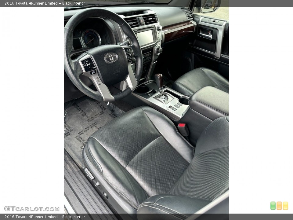Black Interior Front Seat for the 2016 Toyota 4Runner Limited #146244129