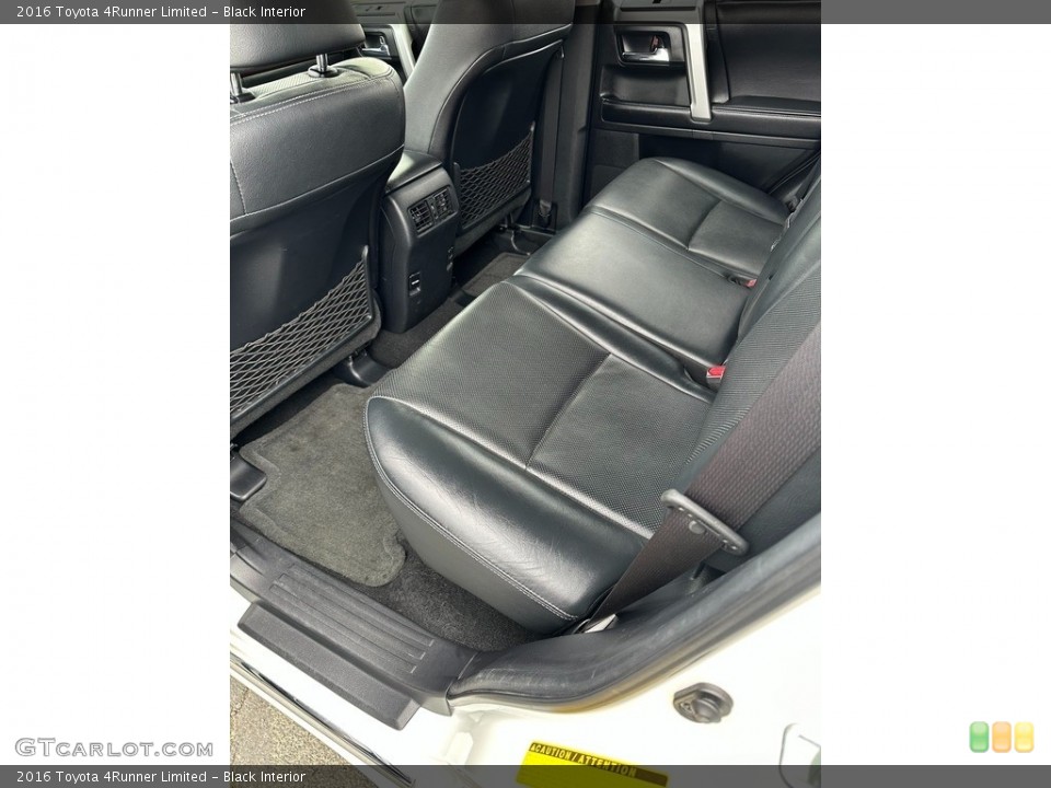 Black Interior Rear Seat for the 2016 Toyota 4Runner Limited #146244150