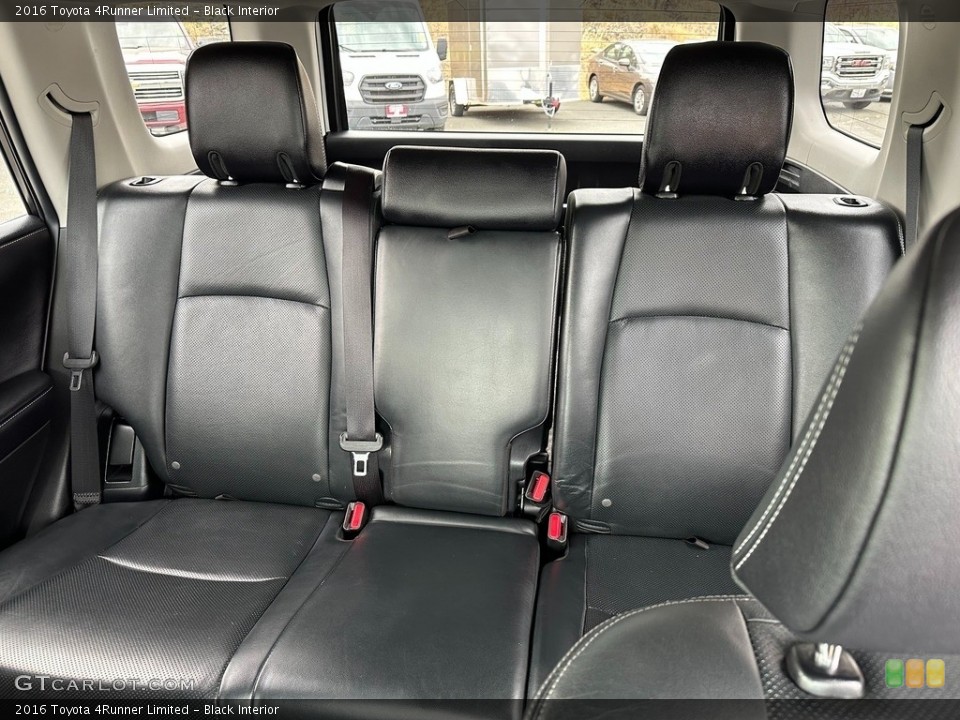 Black Interior Rear Seat for the 2016 Toyota 4Runner Limited #146244162