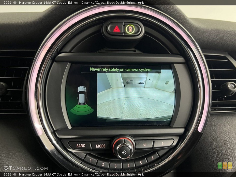Dinamica/Carbon Black Double Stripe Interior Controls for the 2021 Mini Hardtop Cooper 1499 GT Special Edition #146244210