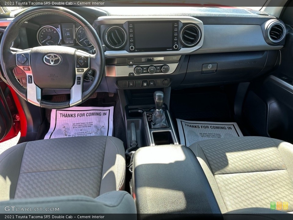 Cement Interior Dashboard for the 2021 Toyota Tacoma SR5 Double Cab #146245863