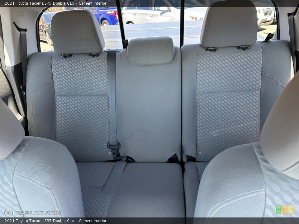 Cement Interior Rear Seat for the 2021 Toyota Tacoma SR5 Double Cab #146245884