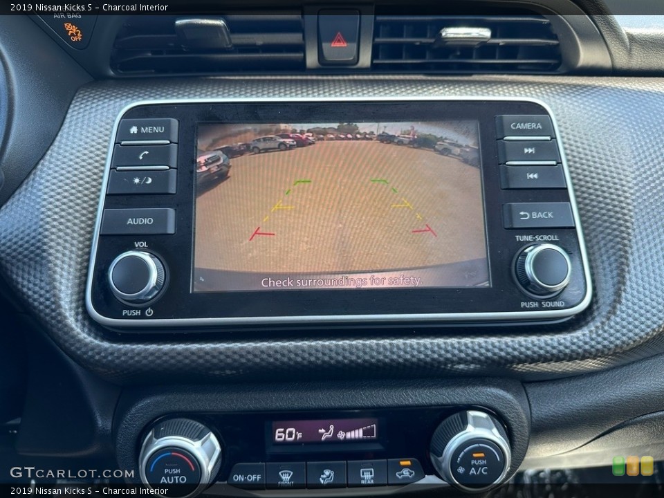 Charcoal Interior Controls for the 2019 Nissan Kicks S #146246112