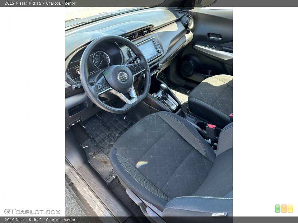 Charcoal Interior Front Seat for the 2019 Nissan Kicks S #146246121