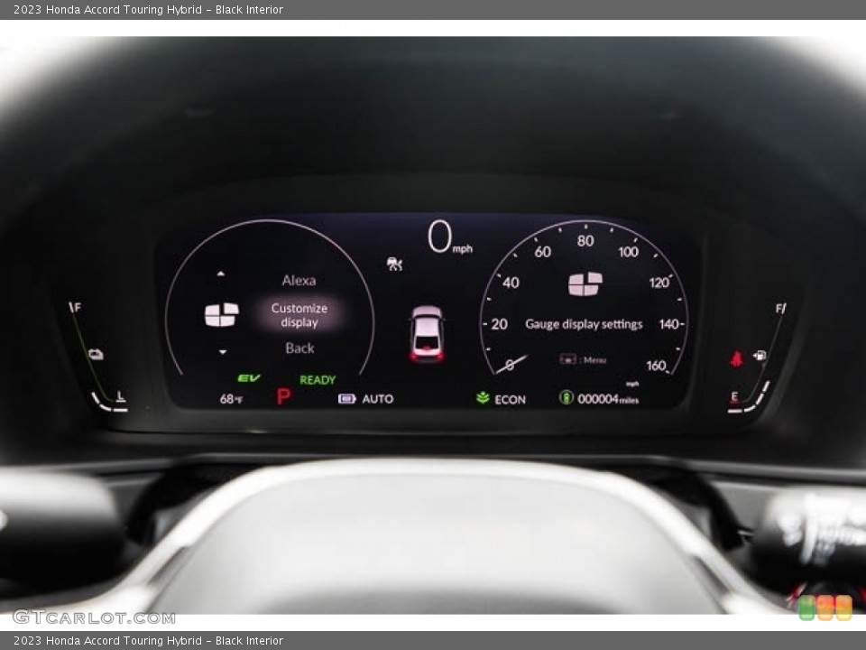 Black Interior Gauges for the 2023 Honda Accord Touring Hybrid #146246484