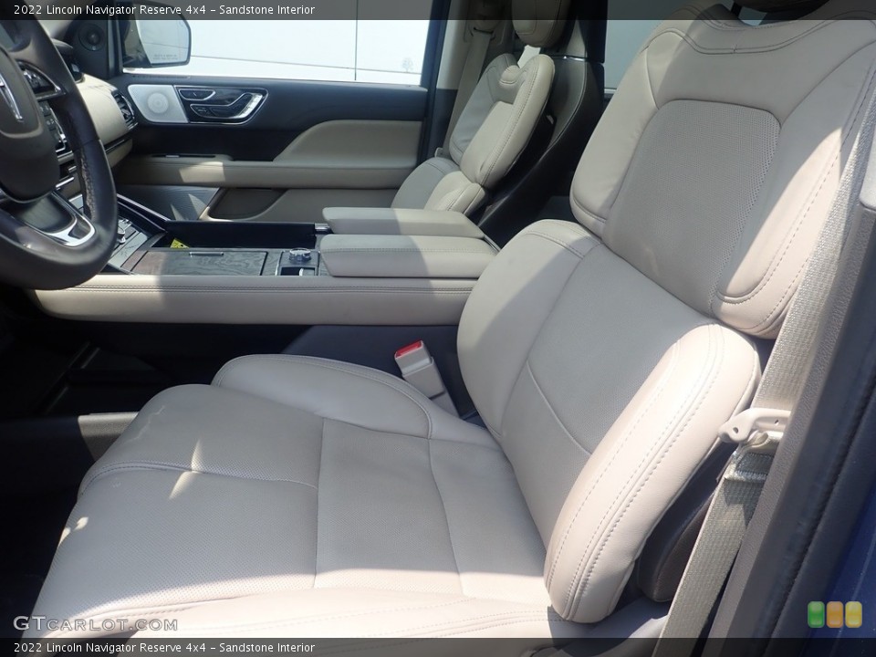 Sandstone Interior Front Seat for the 2022 Lincoln Navigator Reserve 4x4 #146246871