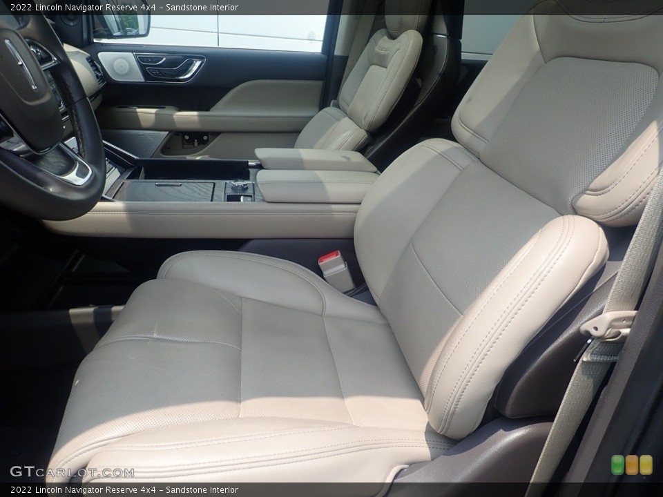 Sandstone Interior Front Seat for the 2022 Lincoln Navigator Reserve 4x4 #146247027