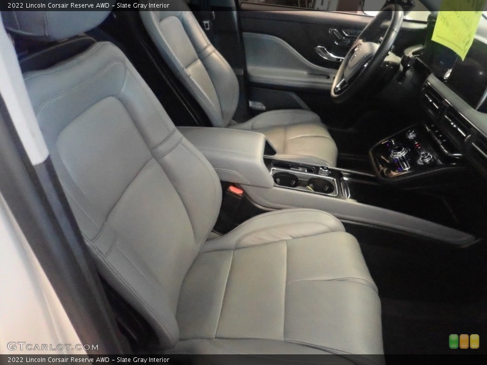 Slate Gray Interior Front Seat for the 2022 Lincoln Corsair Reserve AWD #146247144