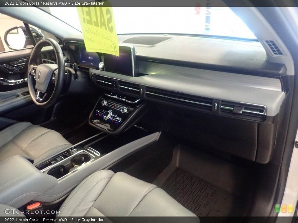 Slate Gray Interior Dashboard for the 2022 Lincoln Corsair Reserve AWD #146247149