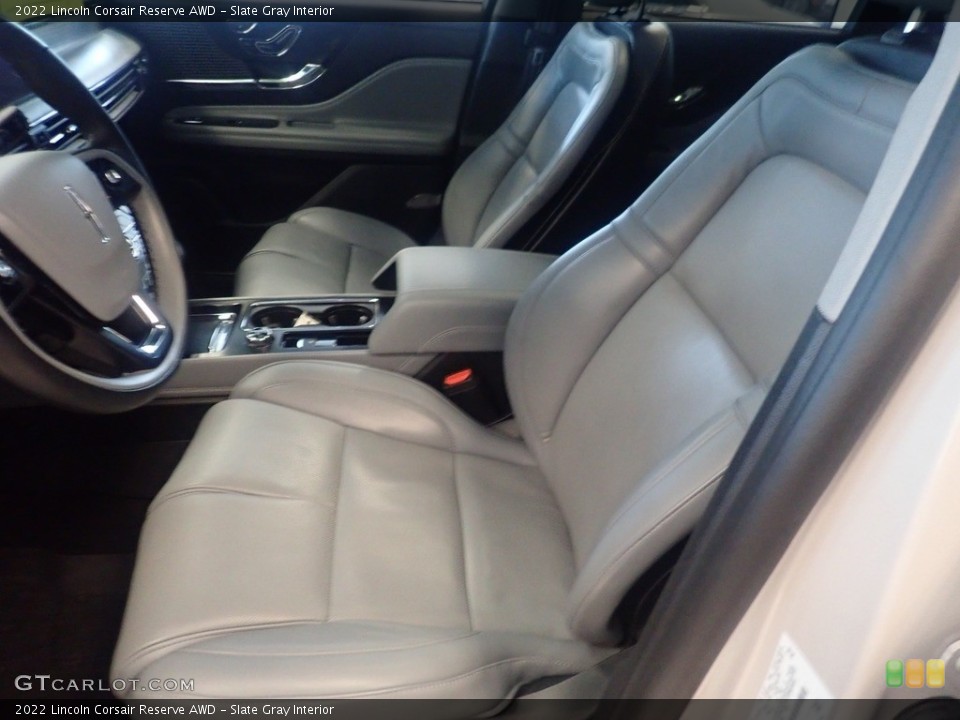 Slate Gray Interior Front Seat for the 2022 Lincoln Corsair Reserve AWD #146247168