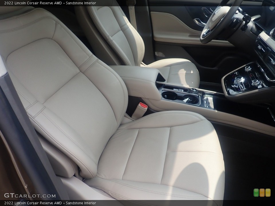 Sandstone Interior Front Seat for the 2022 Lincoln Corsair Reserve AWD #146247303