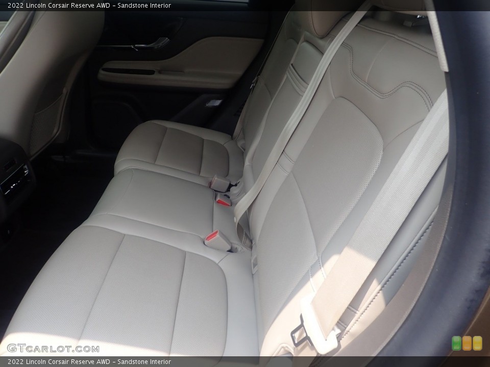 Sandstone Interior Rear Seat for the 2022 Lincoln Corsair Reserve AWD #146247336