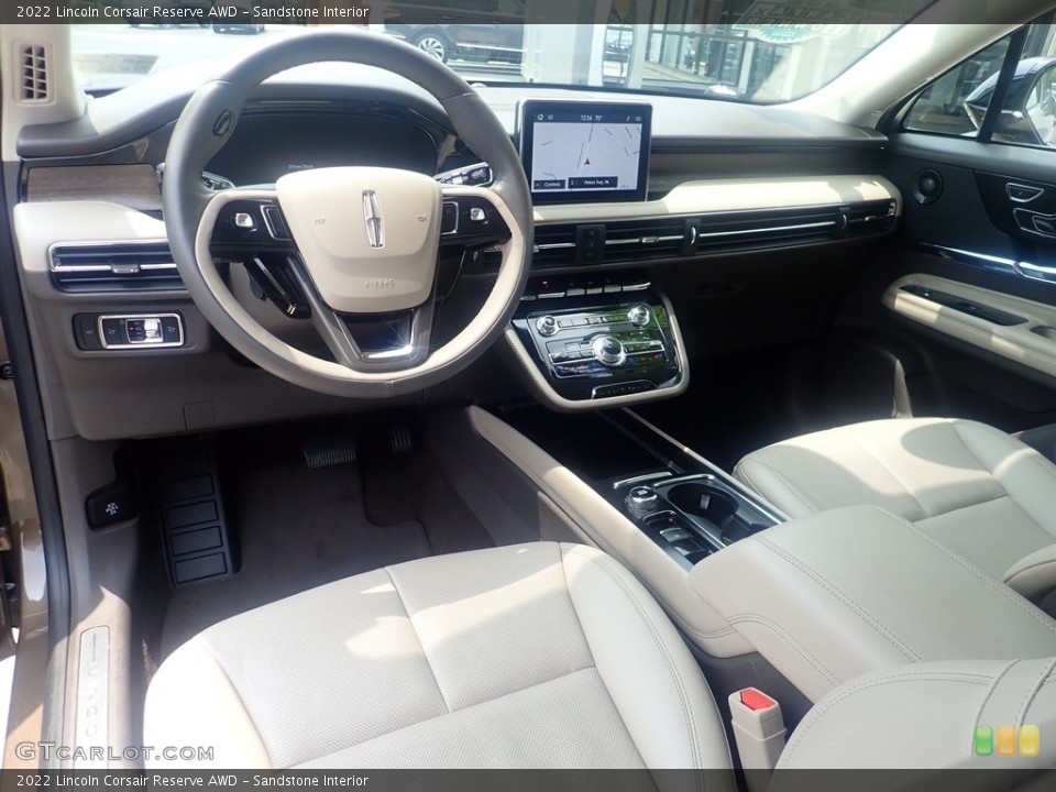 Sandstone Interior Photo for the 2022 Lincoln Corsair Reserve AWD #146247342