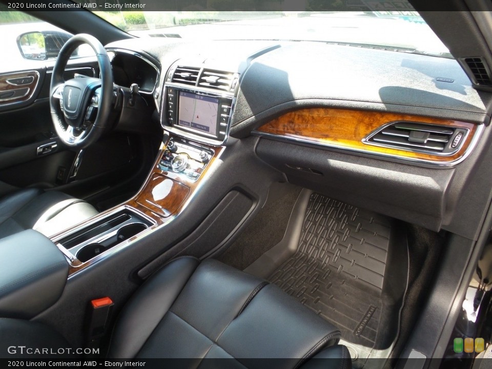 Ebony Interior Dashboard for the 2020 Lincoln Continental AWD #146247498