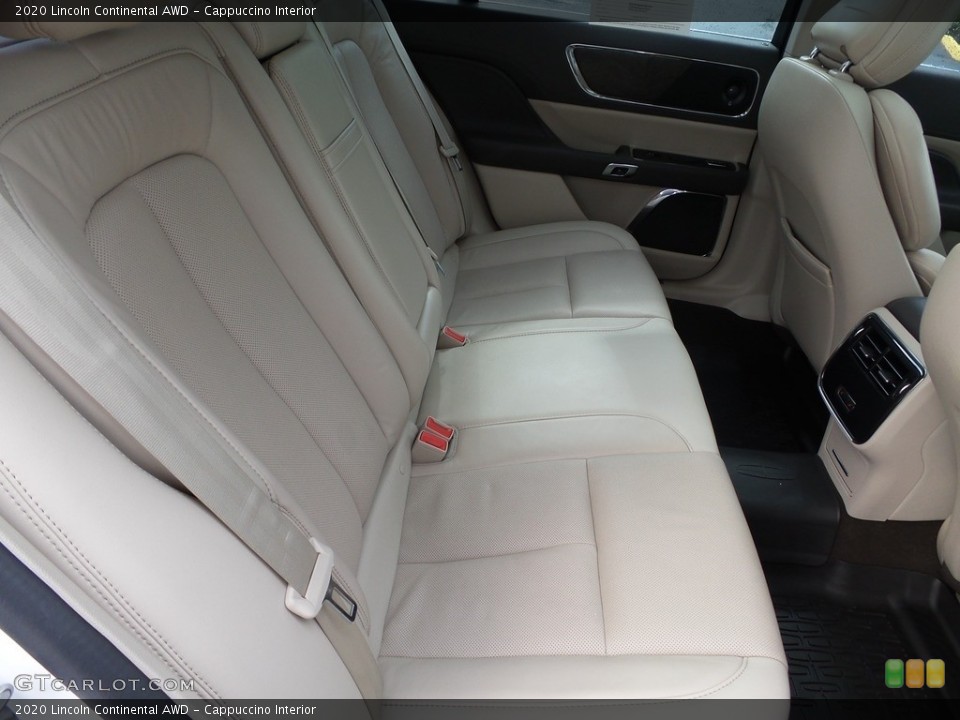 Cappuccino Interior Rear Seat for the 2020 Lincoln Continental AWD #146247810