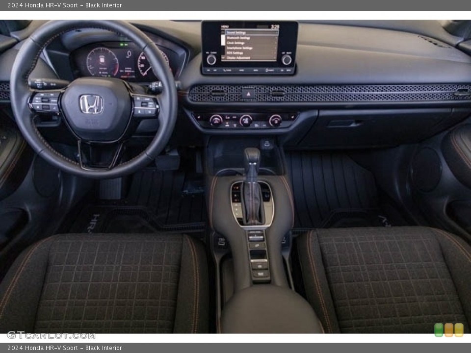 Black Interior Photo for the 2024 Honda HR-V Sport #146250394
