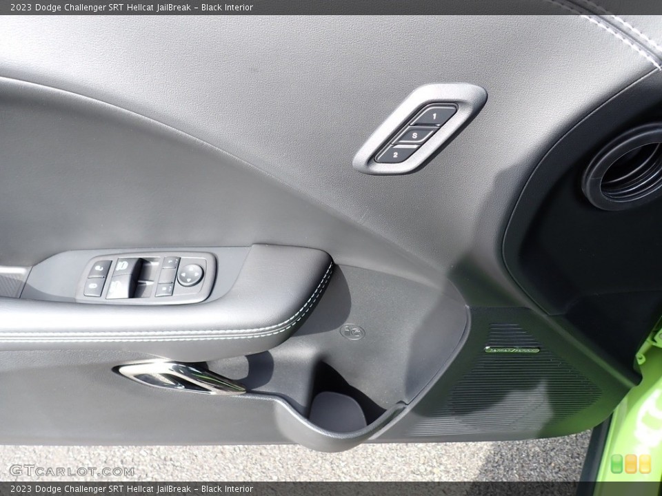 Black Interior Door Panel for the 2023 Dodge Challenger SRT Hellcat JailBreak #146251821