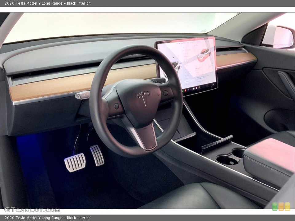 Black Interior Front Seat for the 2020 Tesla Model Y Long Range #146252217
