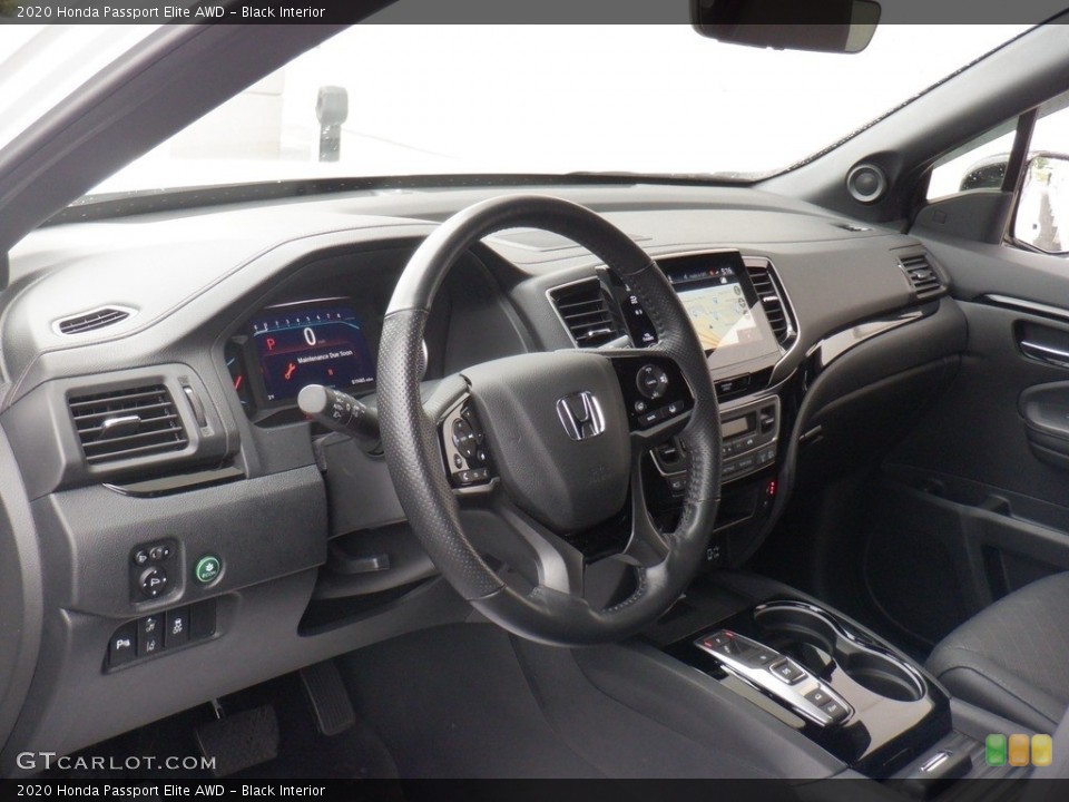 Black Interior Dashboard for the 2020 Honda Passport Elite AWD #146252814