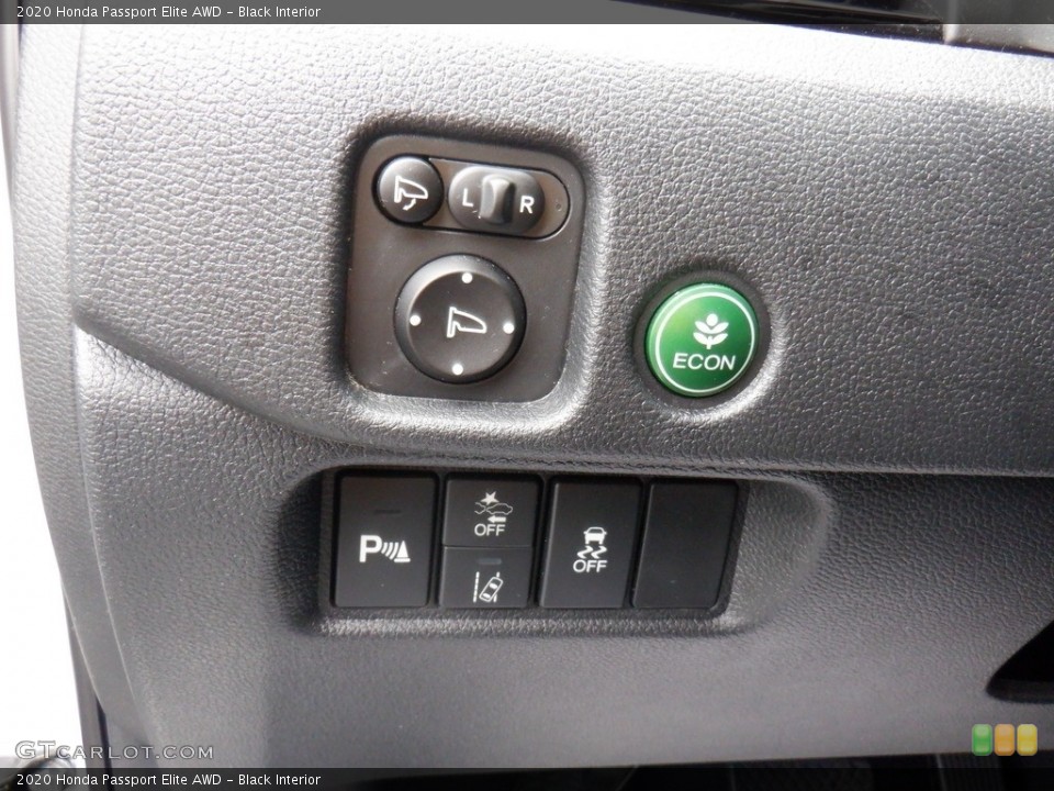 Black Interior Controls for the 2020 Honda Passport Elite AWD #146252844