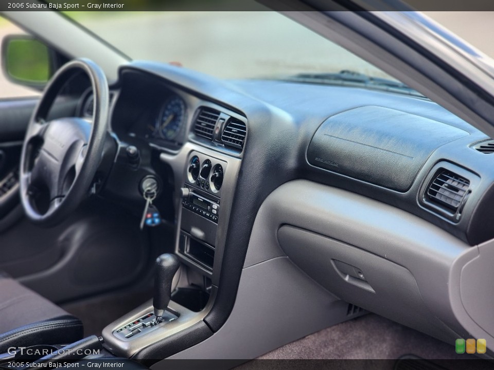 Gray Interior Dashboard for the 2006 Subaru Baja Sport #146252889