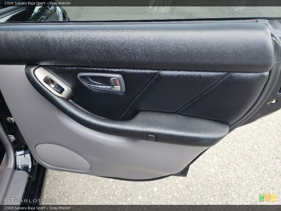 Gray Interior Door Panel for the 2006 Subaru Baja Sport #146252934
