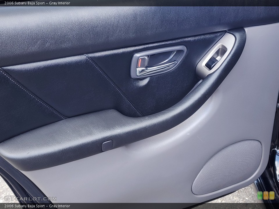 Gray Interior Door Panel for the 2006 Subaru Baja Sport #146253183