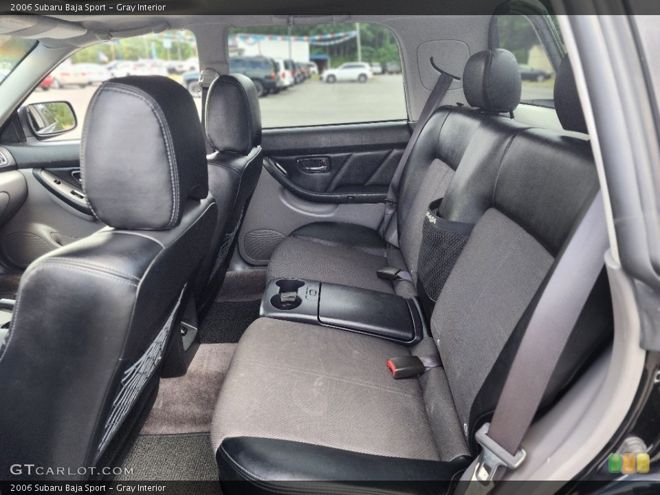 Gray Interior Rear Seat for the 2006 Subaru Baja Sport #146253207