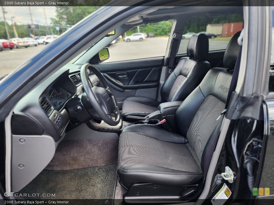 Gray Interior Front Seat for the 2006 Subaru Baja Sport #146253234