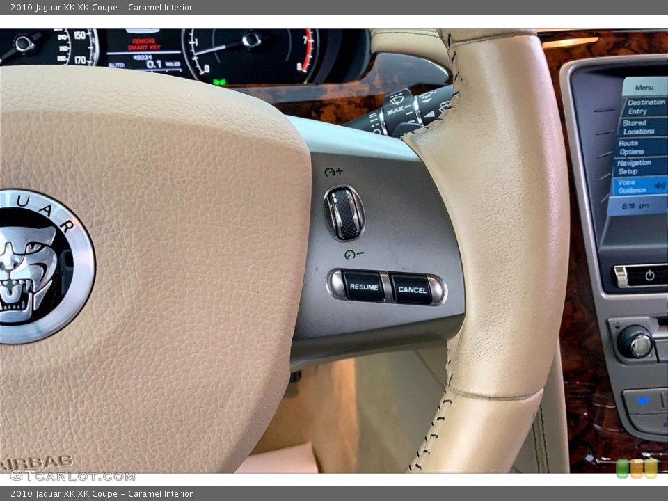 Caramel Interior Steering Wheel for the 2010 Jaguar XK XK Coupe #146253249