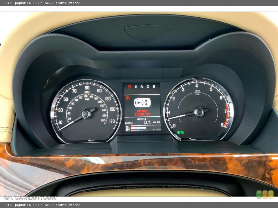 Caramel Interior Gauges for the 2010 Jaguar XK XK Coupe #146253273