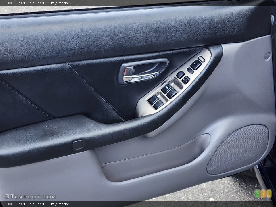 Gray Interior Door Panel for the 2006 Subaru Baja Sport #146253285