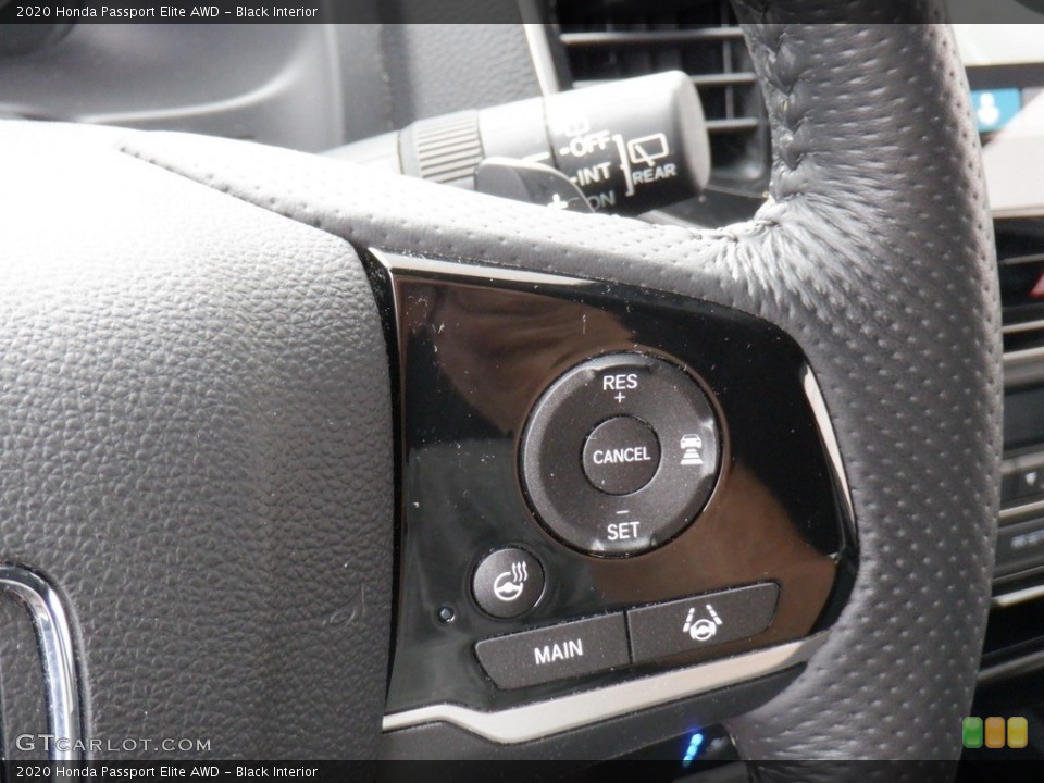 Black Interior Steering Wheel for the 2020 Honda Passport Elite AWD #146253342