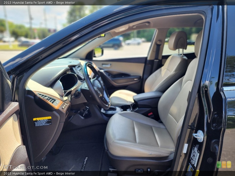 Beige Interior Photo for the 2013 Hyundai Santa Fe Sport AWD #146253582