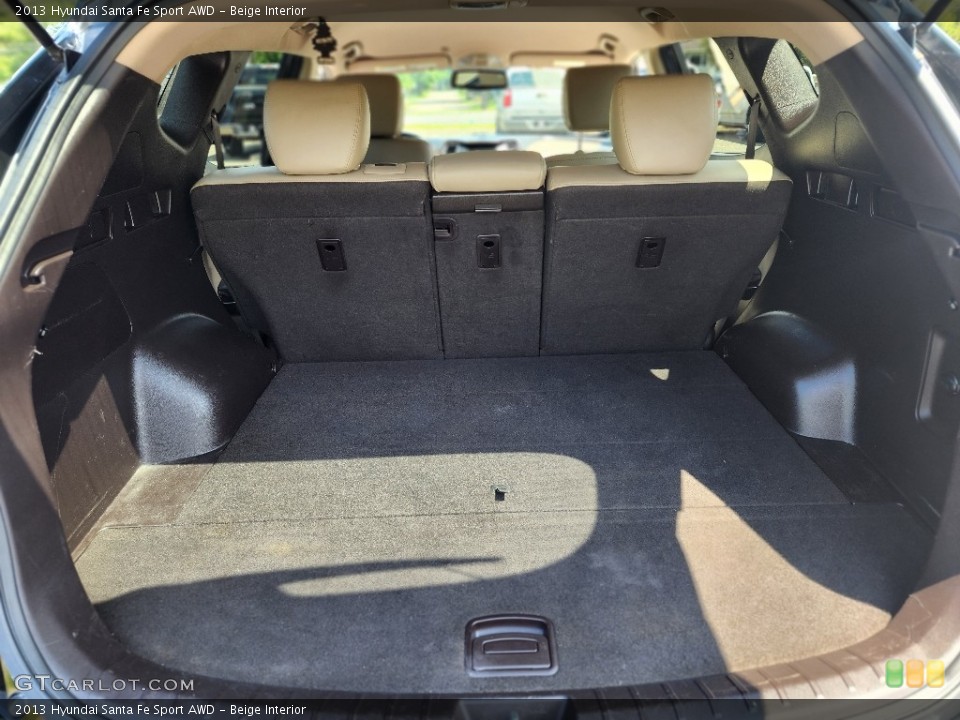 Beige Interior Trunk for the 2013 Hyundai Santa Fe Sport AWD #146253672