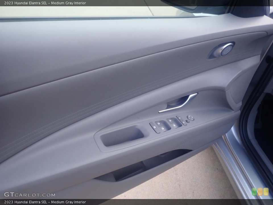 Medium Gray Interior Door Panel for the 2023 Hyundai Elantra SEL #146255520