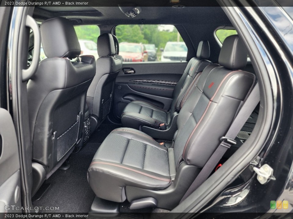 Black Interior Rear Seat for the 2023 Dodge Durango R/T AWD #146255901