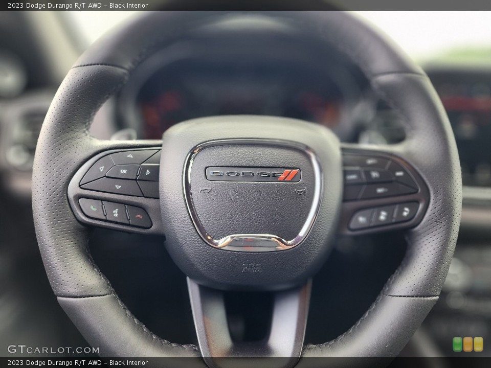 Black Interior Steering Wheel for the 2023 Dodge Durango R/T AWD #146255967