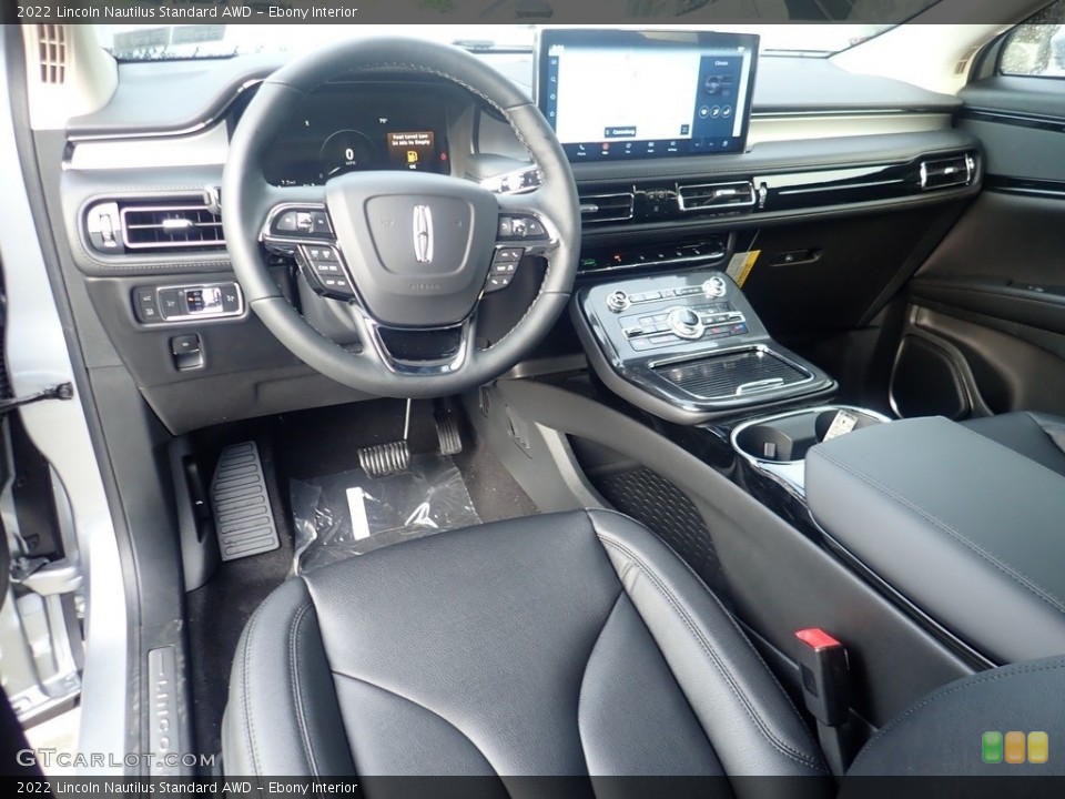 Ebony Interior Photo for the 2022 Lincoln Nautilus Standard AWD #146257017