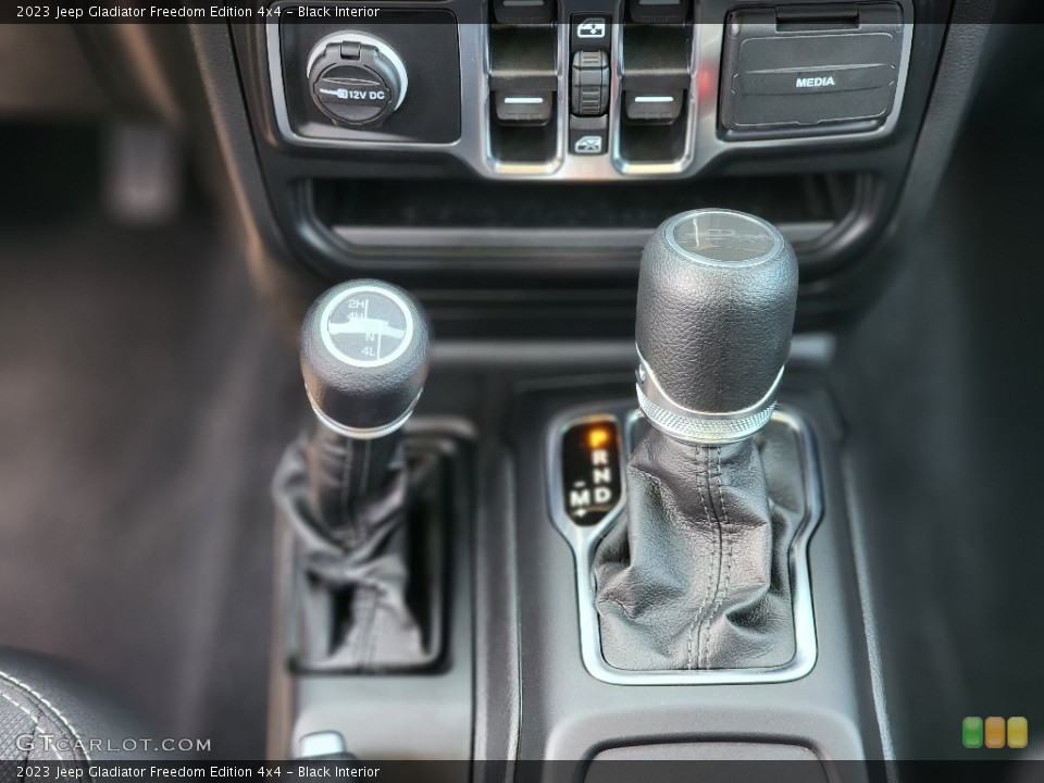 Black Interior Transmission for the 2023 Jeep Gladiator Freedom Edition 4x4 #146257050