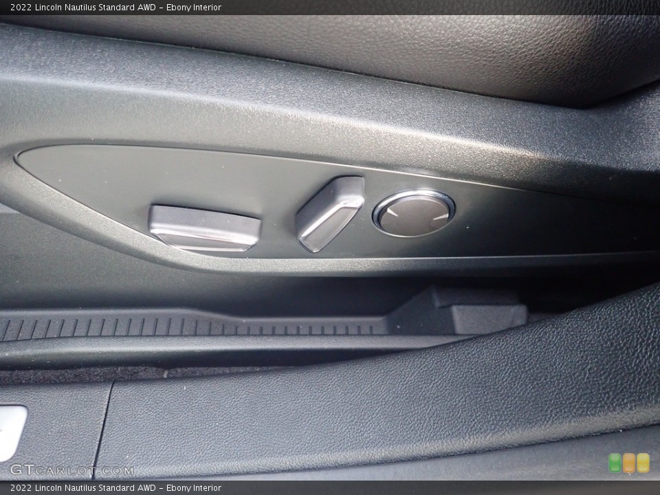 Ebony Interior Front Seat for the 2022 Lincoln Nautilus Standard AWD #146257077