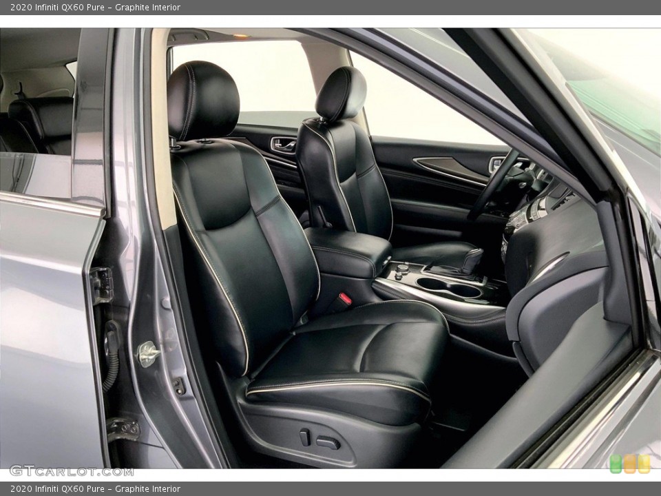 Graphite Interior Photo for the 2020 Infiniti QX60 Pure #146257593